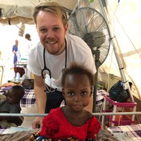 Kinderarts patiëntje Maiduguri kliniek Nigeria