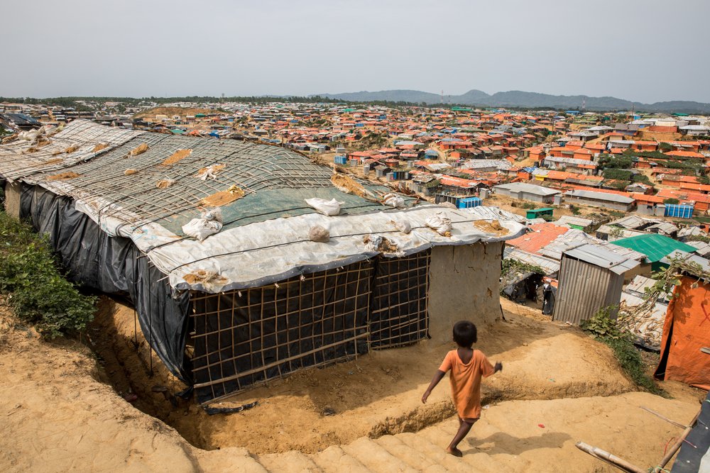 Kutupalong Rohingyavluchtelingen Bangladesh
