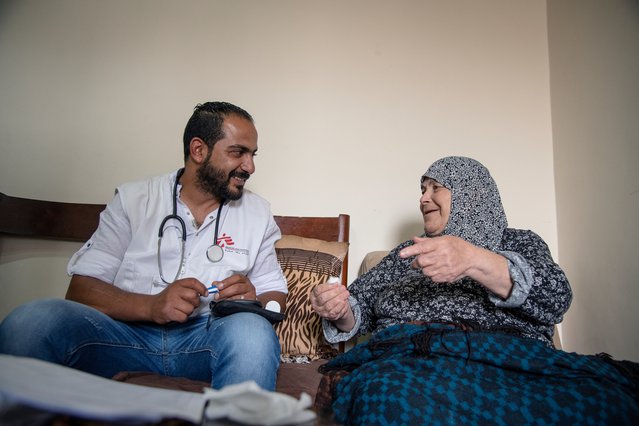 verpleegkundige artsen zonder grenzen vrouw diabetes jordanie