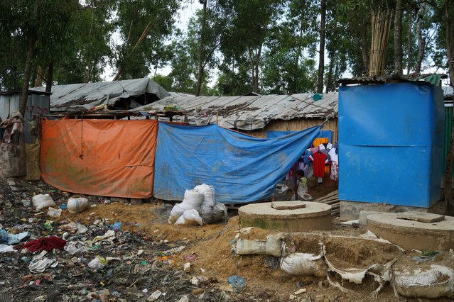 De slechte levensomstandigheden in de kampen in Cox's Bazar, Bangladesh. © Dalila Mahdawi