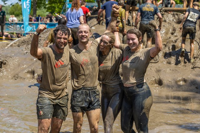 Deelnemers Mud Masters in actie voor Artsen zonder Grenzen