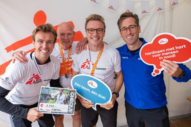 hardlopers tijdens dam tot damloop