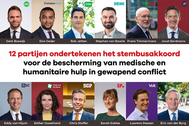 stembusakkoord politieke partijen