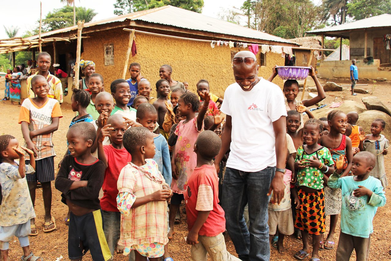Sierra Leone gezondheidsvoorlichter kinderen