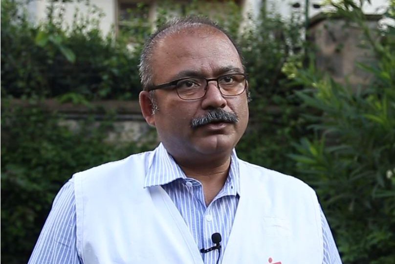 Gautam Chatterjee, landencoördinator van Artsen zonder Grenzen © MSF