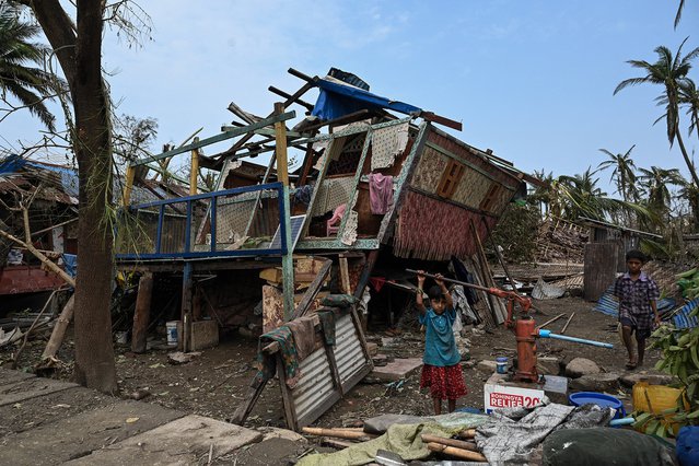 Schade na cycloon Mocha in Myanmar Artsen zonder Grenzen