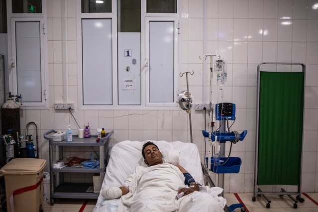 patiënt ziekenhuis zwaargewonden Aden Jemen