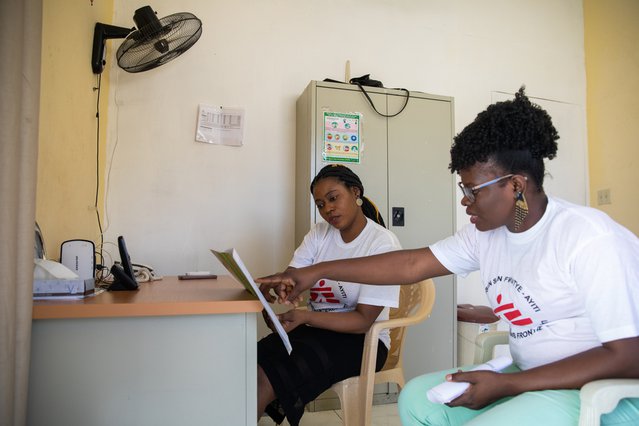 In de Pran Men’m-kliniek in Port-au-Prince kunnen overlevenden van seksueel geweld terecht voor zorg. © © Valerie Baeriswyl