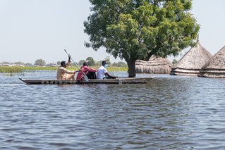 zuid soedan overstromingen kano