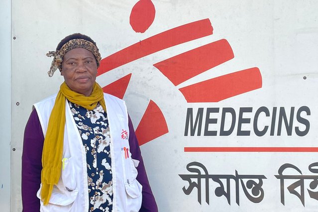 medisch activiteitenmanager voor het Paharer Uddi-ziekenhuis van Artsen Zonder Grenzen in Cox's Bazar, Bangladesh