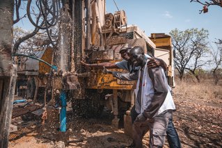 Waterspecialisten van Artsen zonder Grenzen zijn tevreden met dit succesvolle project.