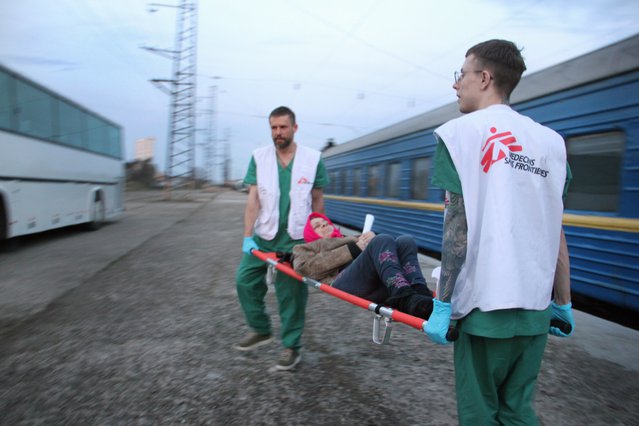 evacuatietrein oekraine lviv