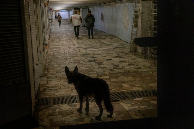 mobiele kliniek metrostation oekraine