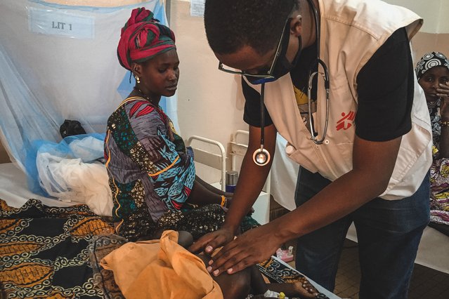 Artsen zonder Grenzen arts kind opgenomen Mali ondervoeding