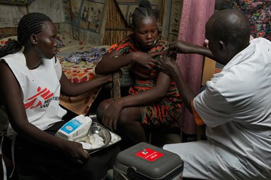 Hepatitis E vaccinatiecampagne in Zuid-Soedan