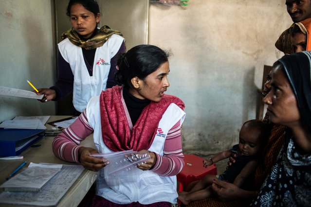 Hulpverlener Artsen zonder Grenzen in India