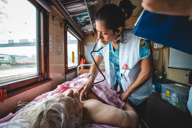 Medische trein van Artsen zonder Grenzen