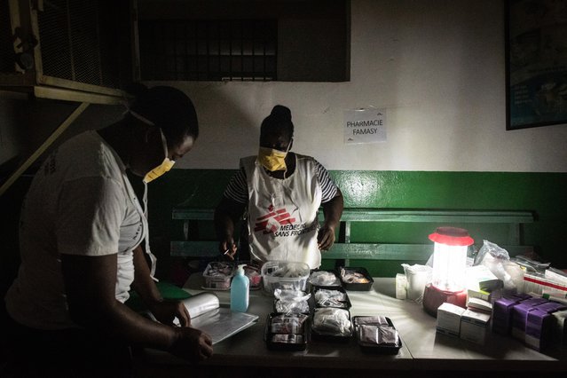 Teams van Artsen zonder Grenzen bieden medische zorg via mobiele klinieken in Haïti