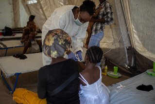 cholera-uitbraak haiti