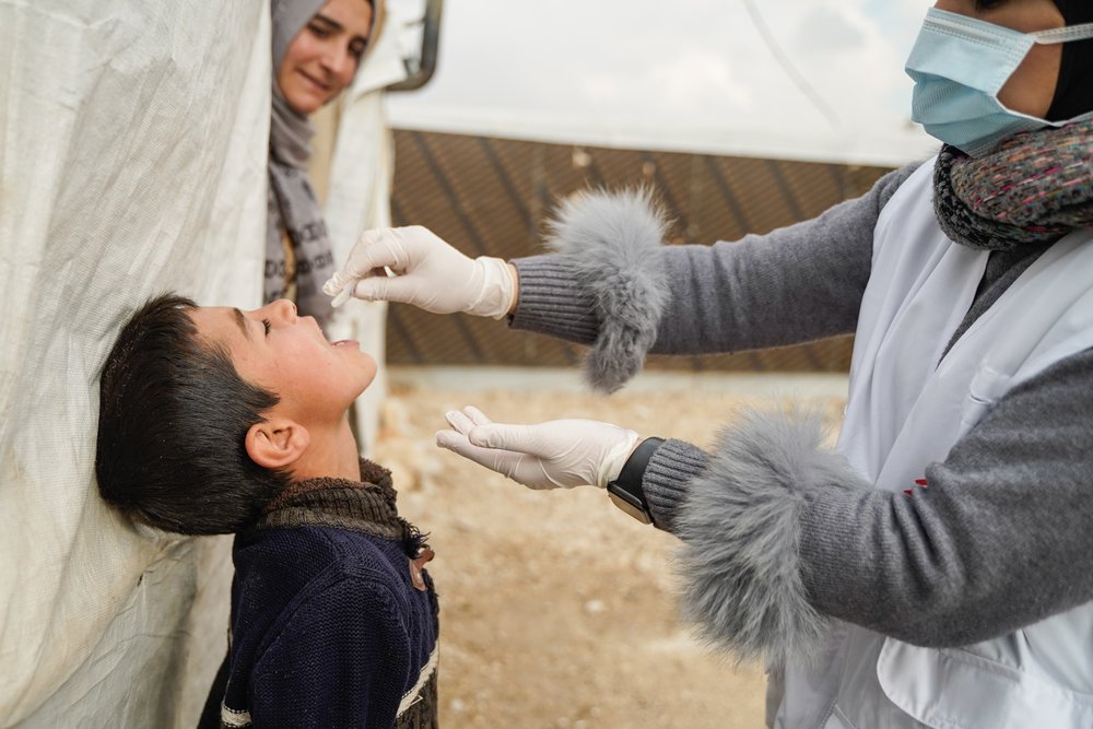 Artsen zonder Grenzen vaccineren tegen cholera in Libanon.