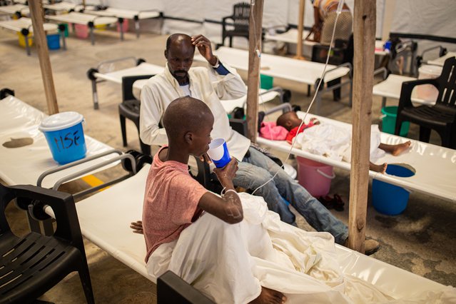 cholera behandelen in Haïti