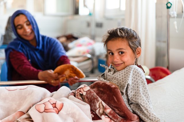 Artsen zonder Grenzen traumacentrum in Kunduz Afghanistan