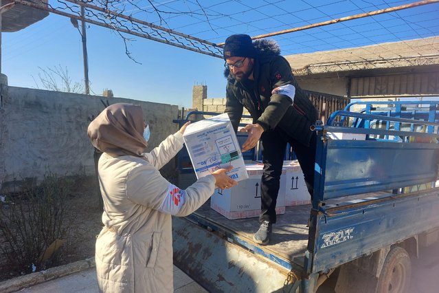 Artsen zonder Grenzen helpt in Syrië aardbeving