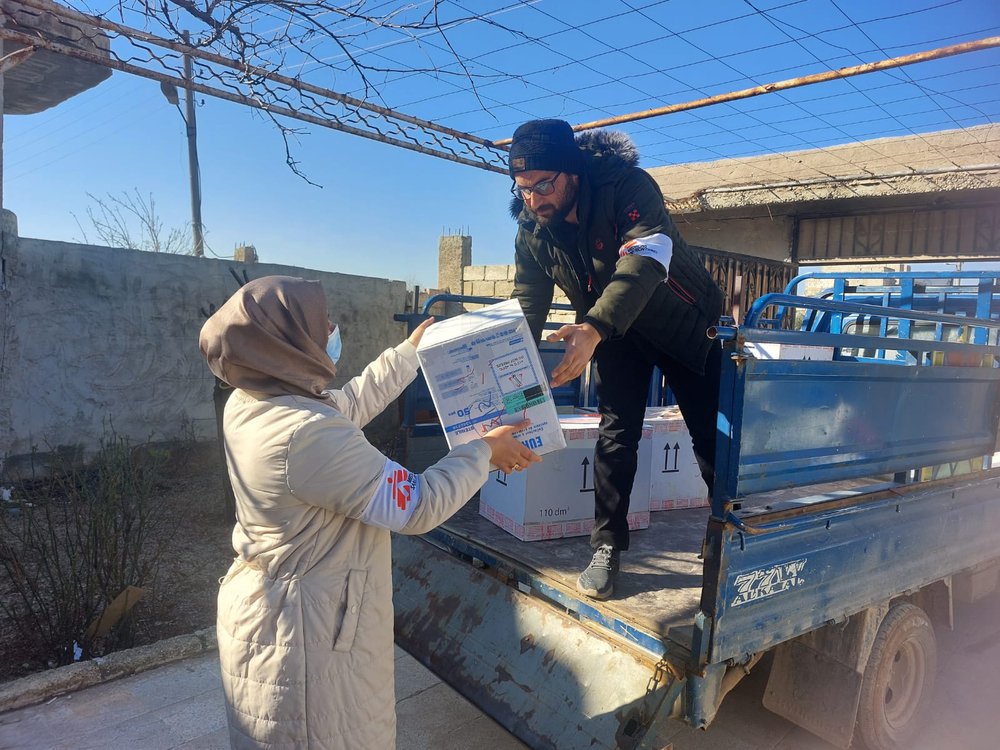 Aardbeving hulp Turkije Syrië