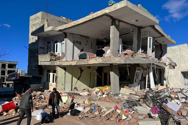 grote verwoestingen na de aardbevingen in turkije en syrie