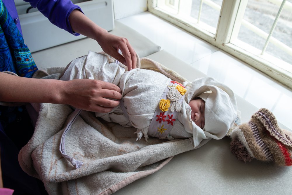 Baby kliniek Afghanistan