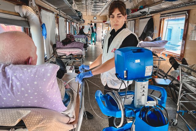 Medische trein Artsen zonder Grenzen