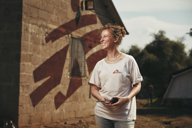 Katrien werkt in Zuid-Sudan.