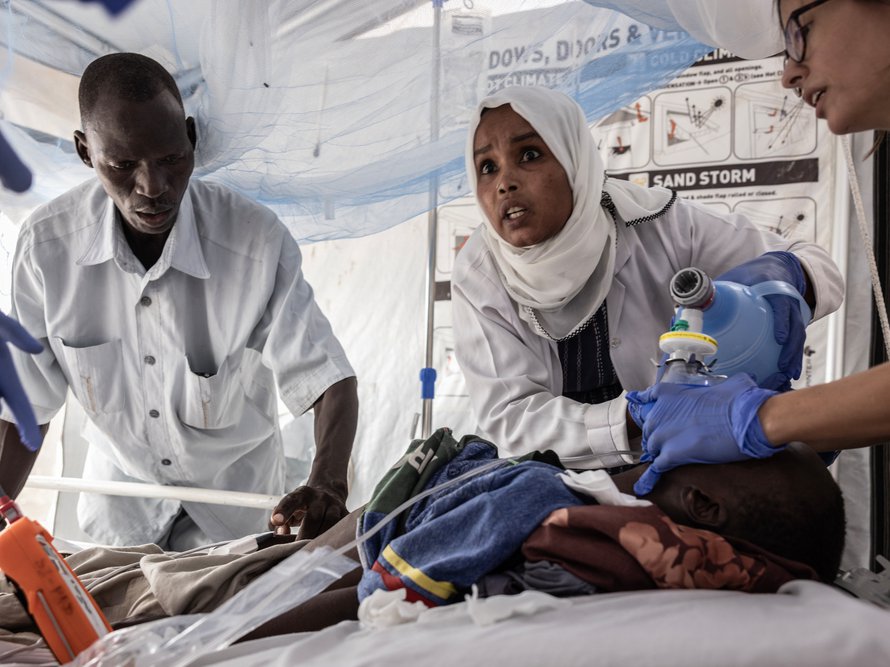 Metche: Een ziekenhuis voor Soedanese vluchtelingen in Tsjaad