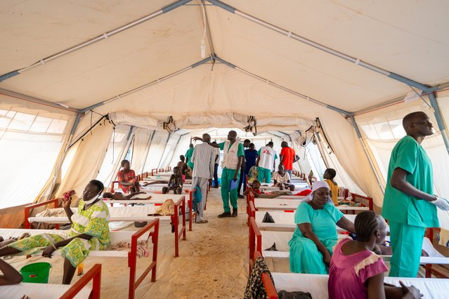 cholerabehandelcentrum in Juba