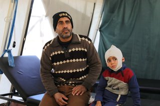 Fysiotherapie in het Nasser-ziekenhuis in Gaza