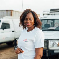 Hannah is onze verpleegkundige uit Sierra Leone.