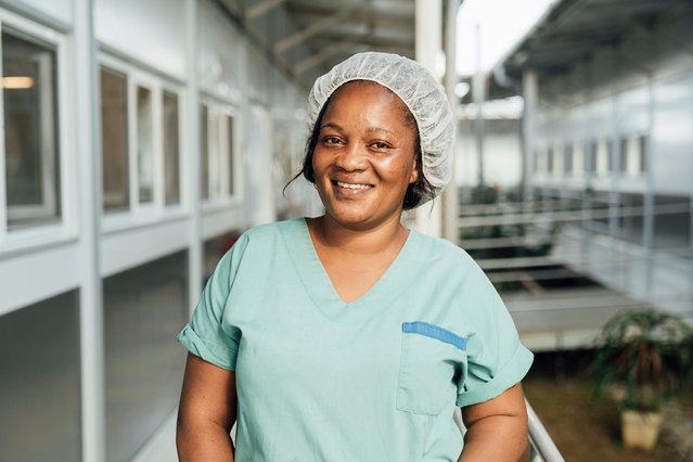 verpleegkundige artsen zonder grenzen voedingscentrum Sierra Leone