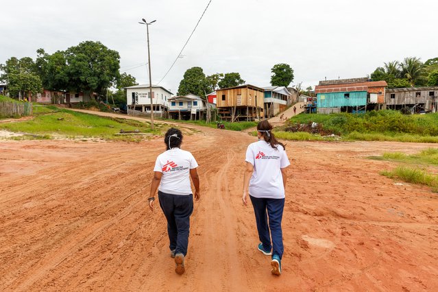 artsen zonder grenzen gezondheidsvoorlichters amazone brazilie
