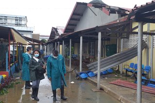 mozambique cycloon azg teams ziekenhuis