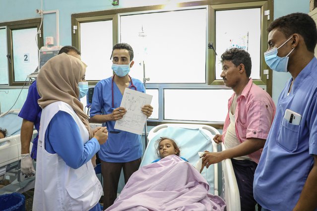Teams Artsen zonder Grenzen bieden medische hulp in Jemen