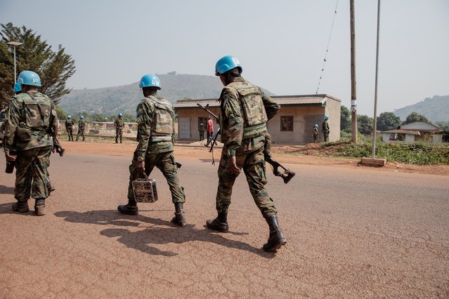 rebellen buurt car bangui