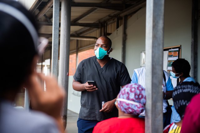 coronapandemie zuid-afrika ziekenhuisstaf