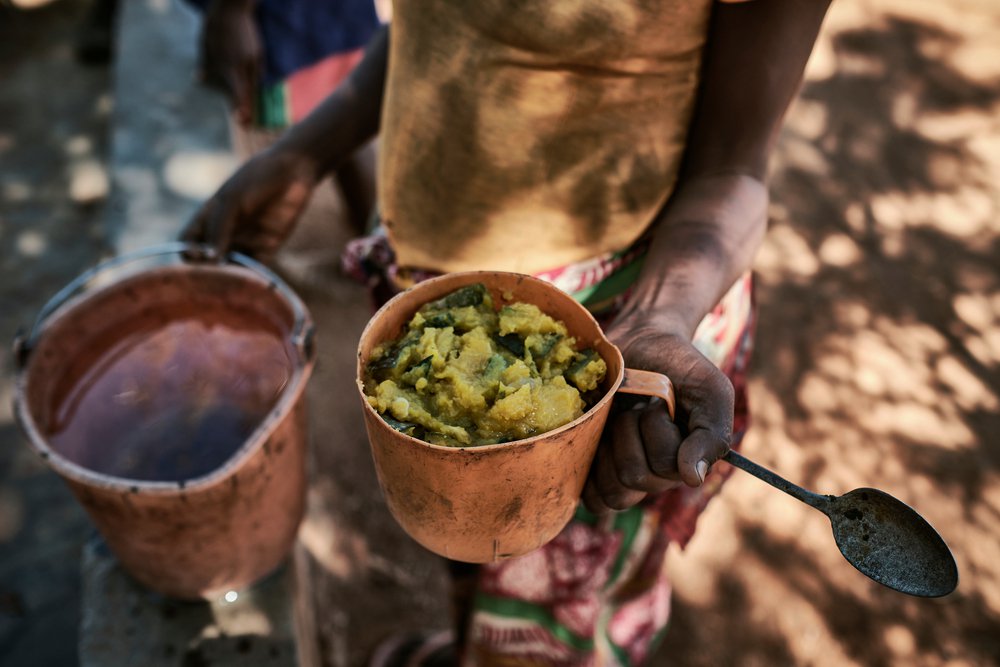Taboara is een gerecht gemaakt van pompoen. Door het gebrek aan regen groeit er niets meer. Gezinnen moeten het doen met wat ze kunnen vinden, en dit