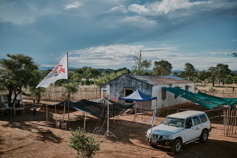 mobiele kliniek in Madagascar