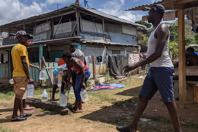 Bajo Chiquito is de eerste locatie waar migranten aankomen. © Sara de la Rubia