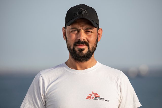Hulpverlener Artsen zonder Grenzen reddingsboot Middellandse Zee, Pablo Garrigos/MSF