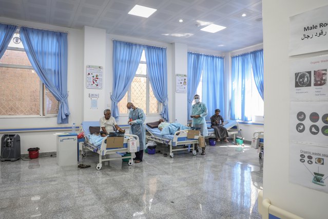 Het coronabehandelcentrum in Al Jumhouri Hospital in Sana'a, Jemen | Artsen zonder Grenzen