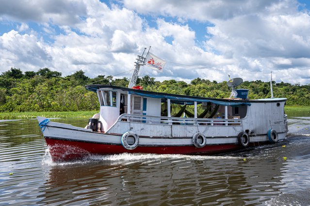 De bootkliniek waarmee onze teams hebben gevaren.