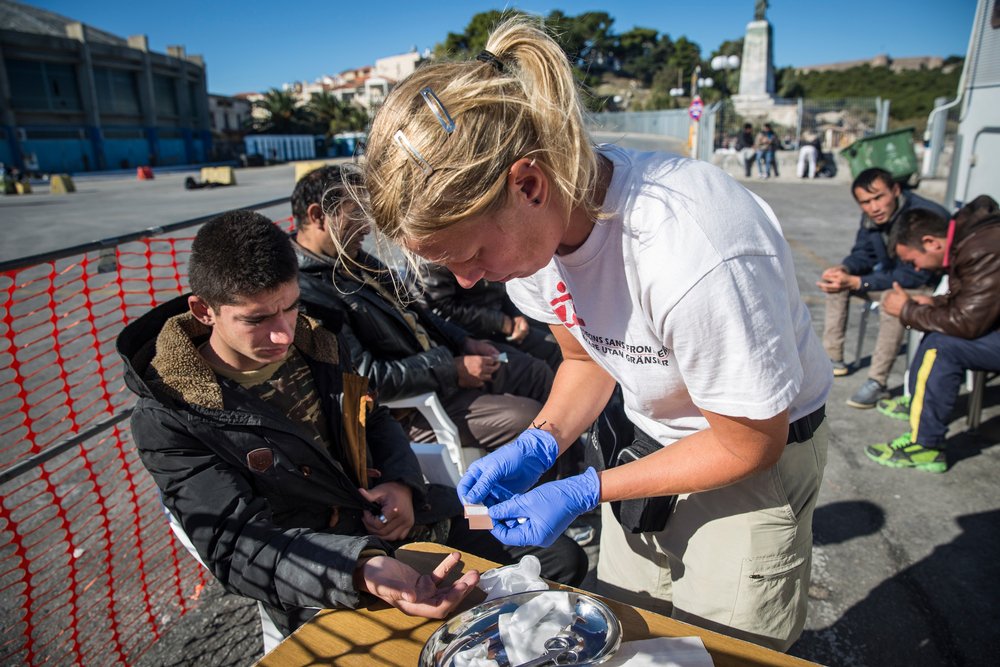 verpleegkundige griekenland lesbos