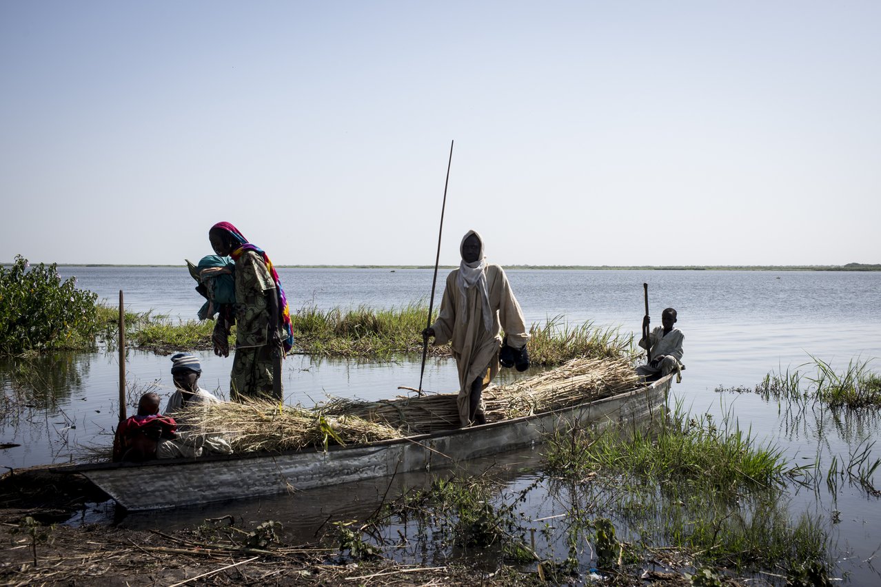 Vluchtelingen in de regio Koulkime in Tsjaad